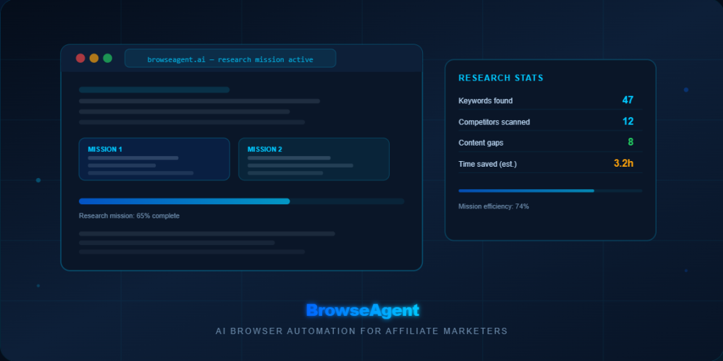 BrowseAgent Review: Is This AI Browser Tool Worth It for Beginner Affiliate Marketers?