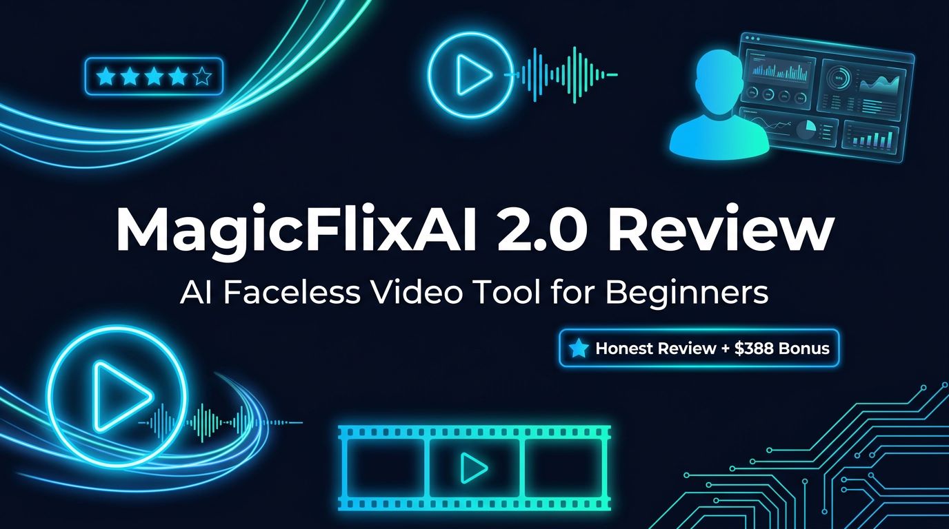 MagicFlixAI 2.0 Review: AI Faceless Video Tool Worth $47? + $388 Bonus