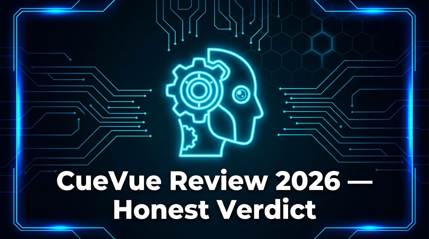 CueVue Review 2026 — AI LiveRep™ Demo, Pricing & Honest Verdict