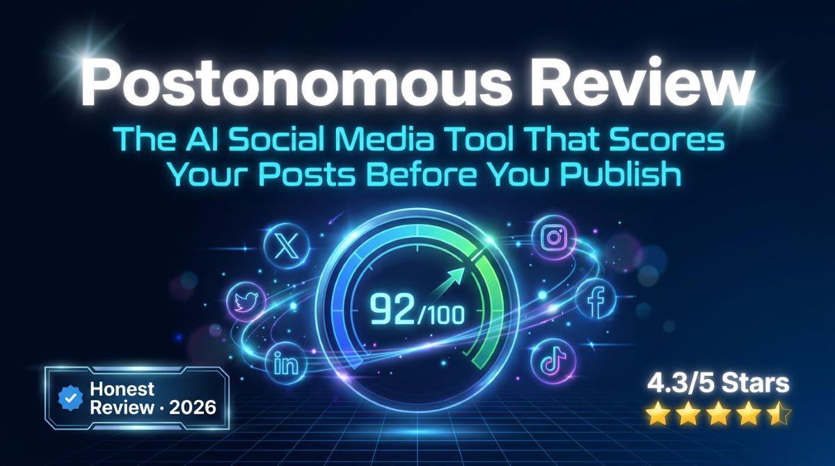 Postonomous Review: The AI Social Media Tool That Scores Posts Before You Publish